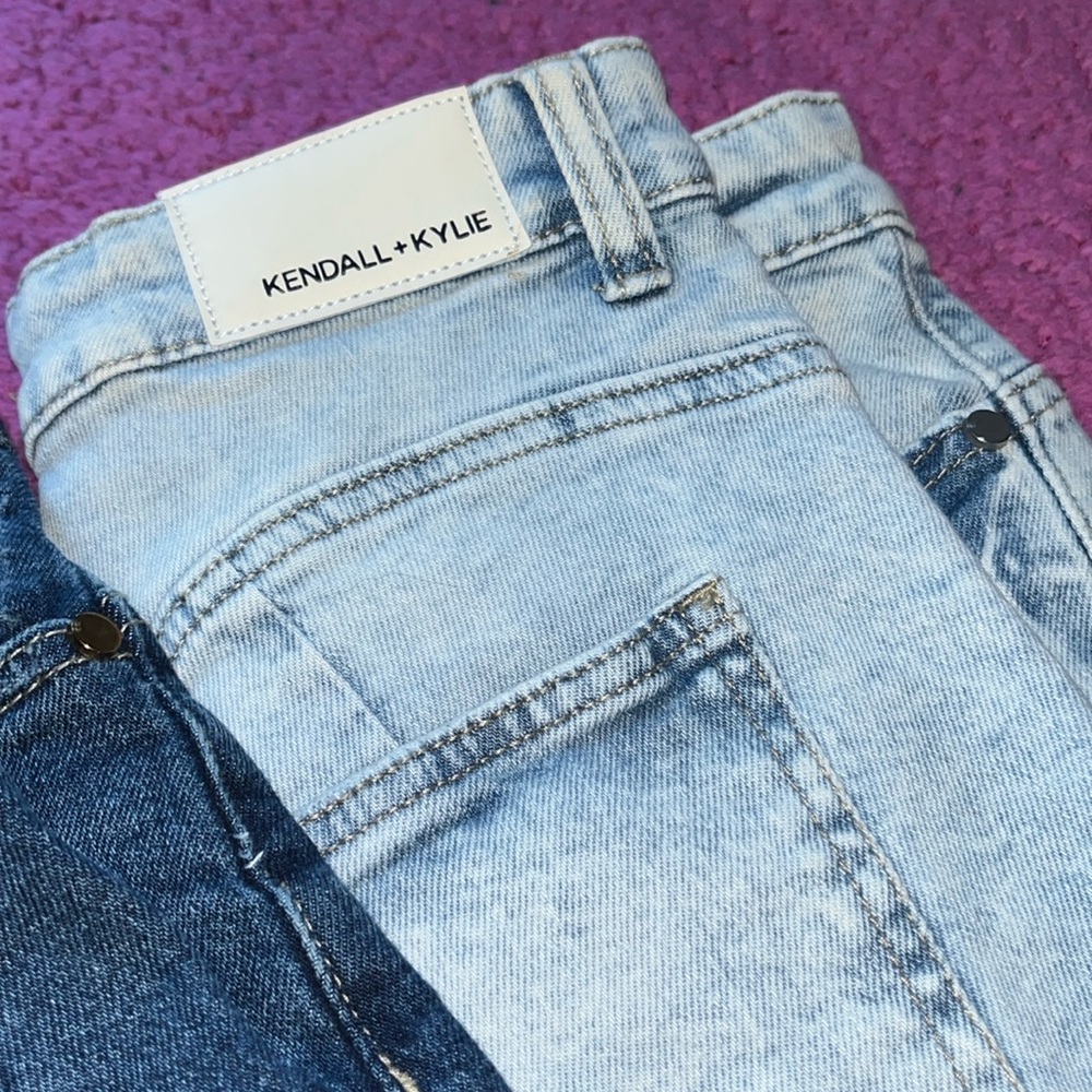 Kendall & Kylie Denim Jeans in Light Blue